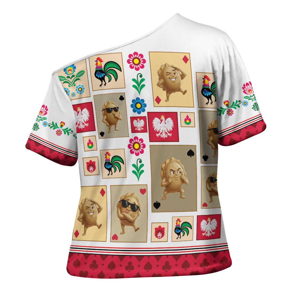 Poland Cross Shoulder Shirt Pierogi Tysiac 1000