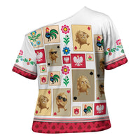 Poland Cross Shoulder Shirt Pierogi Tysiac 1000