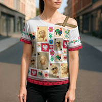 Poland Cross Shoulder Shirt Pierogi Tysiac 1000