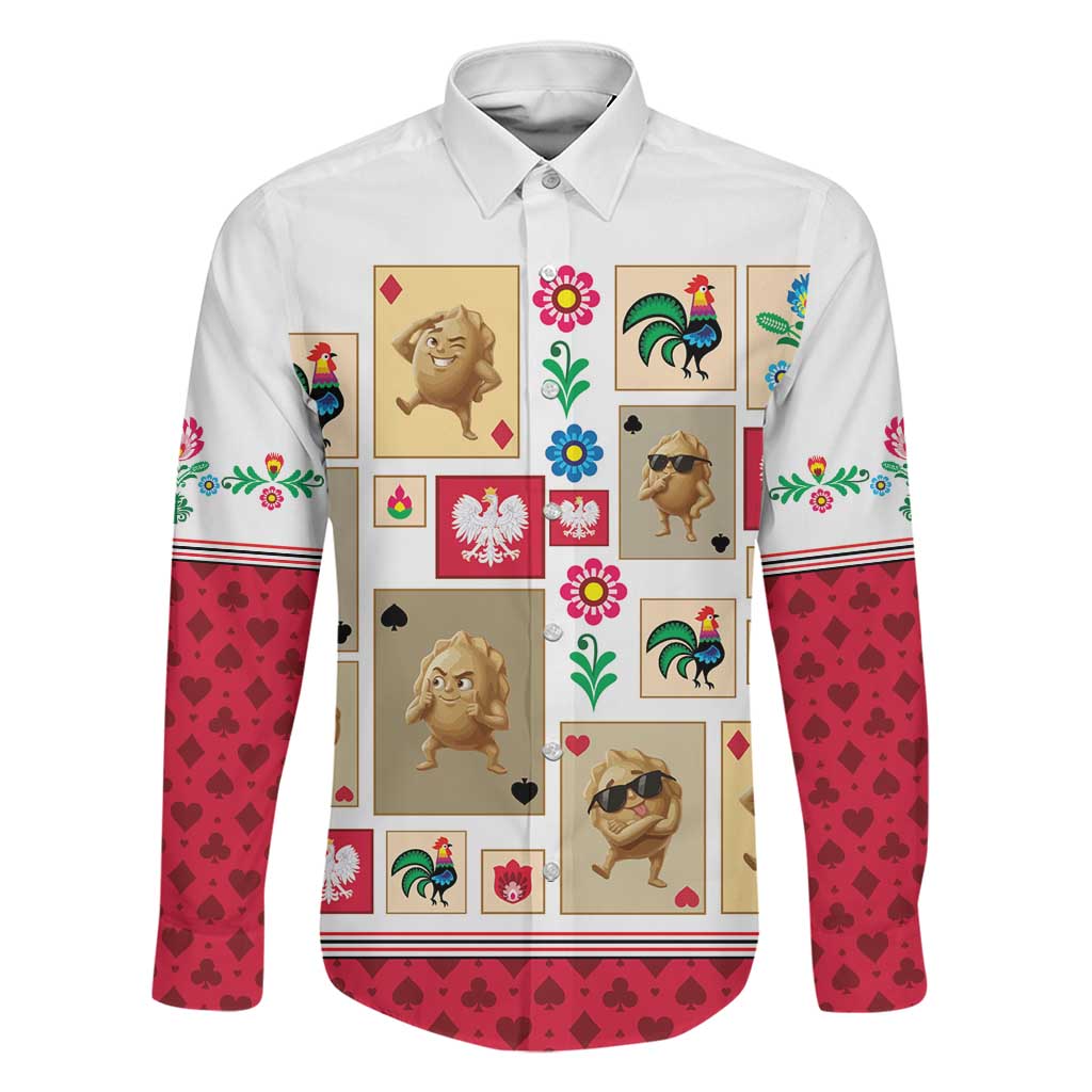 Poland Family Matching Long Sleeve Bodycon Dress and Hawaiian Shirt Pierogi Tysiac 1000