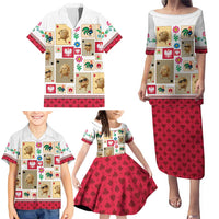 Poland Family Matching Puletasi and Hawaiian Shirt Pierogi Tysiac 1000