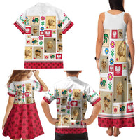 Poland Family Matching Tank Maxi Dress and Hawaiian Shirt Pierogi Tysiac 1000