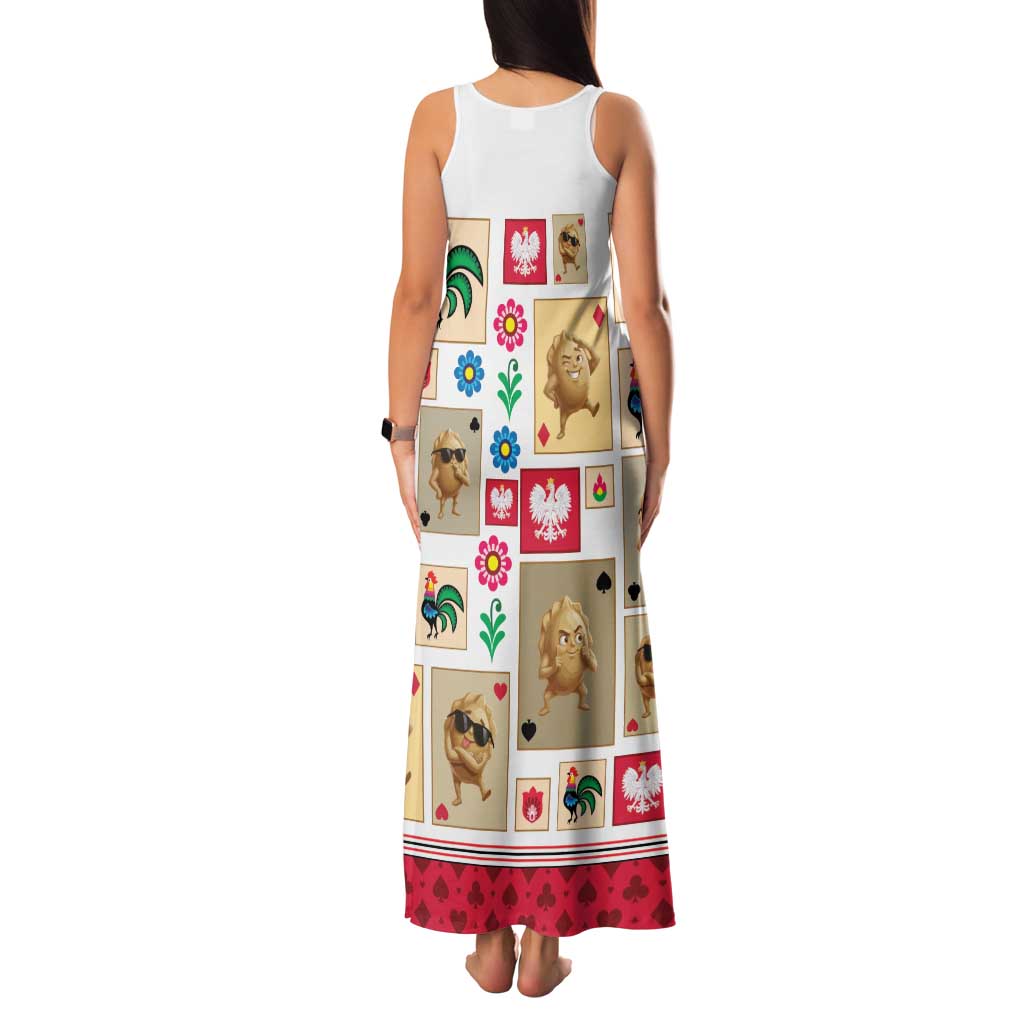Poland Family Matching Tank Maxi Dress and Hawaiian Shirt Pierogi Tysiac 1000