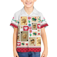 Poland Kid Hawaiian Shirt Pierogi Tysiac 1000