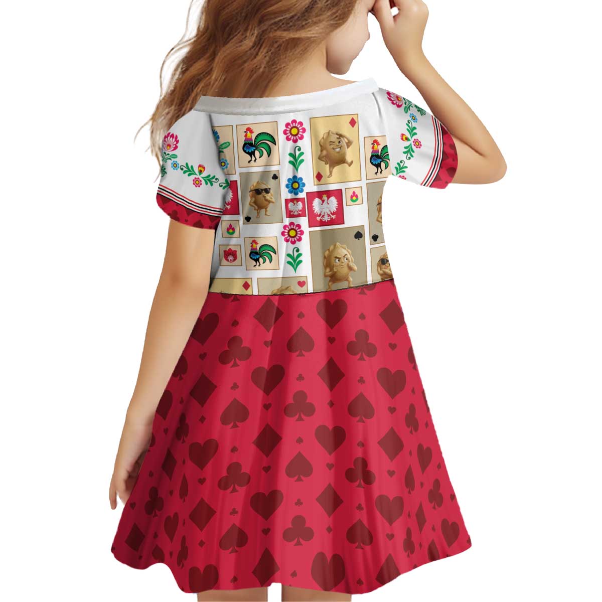 Poland Kid Short Sleeve Dress Pierogi Tysiac 1000