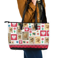 Poland Leather Tote Bag Pierogi Tysiac 1000