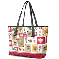 Poland Leather Tote Bag Pierogi Tysiac 1000