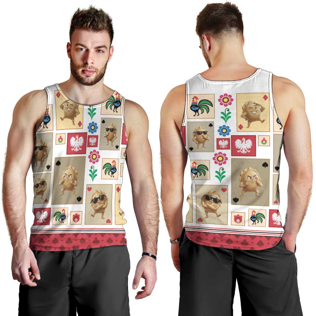 Poland Men Tank Top Pierogi Tysiac 1000