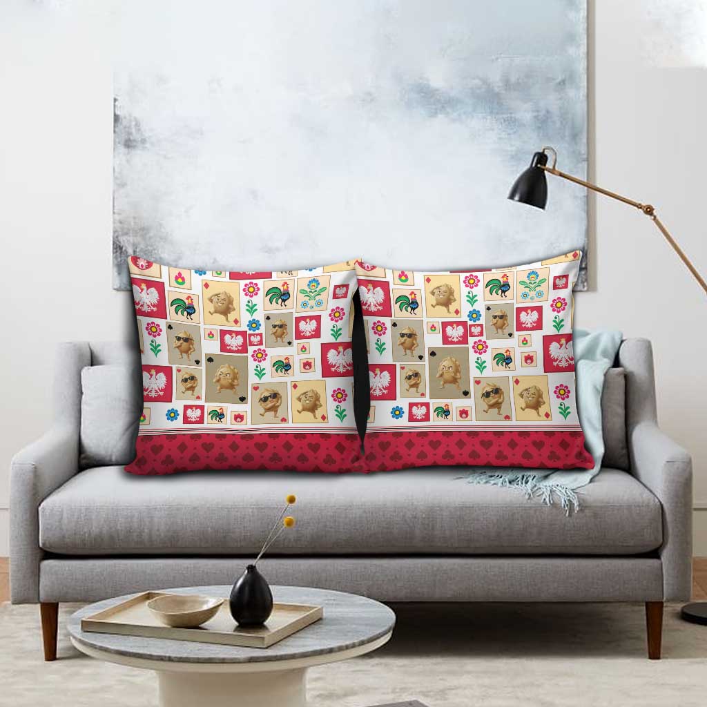 Poland Pillow Cover Pierogi Tysiac 1000