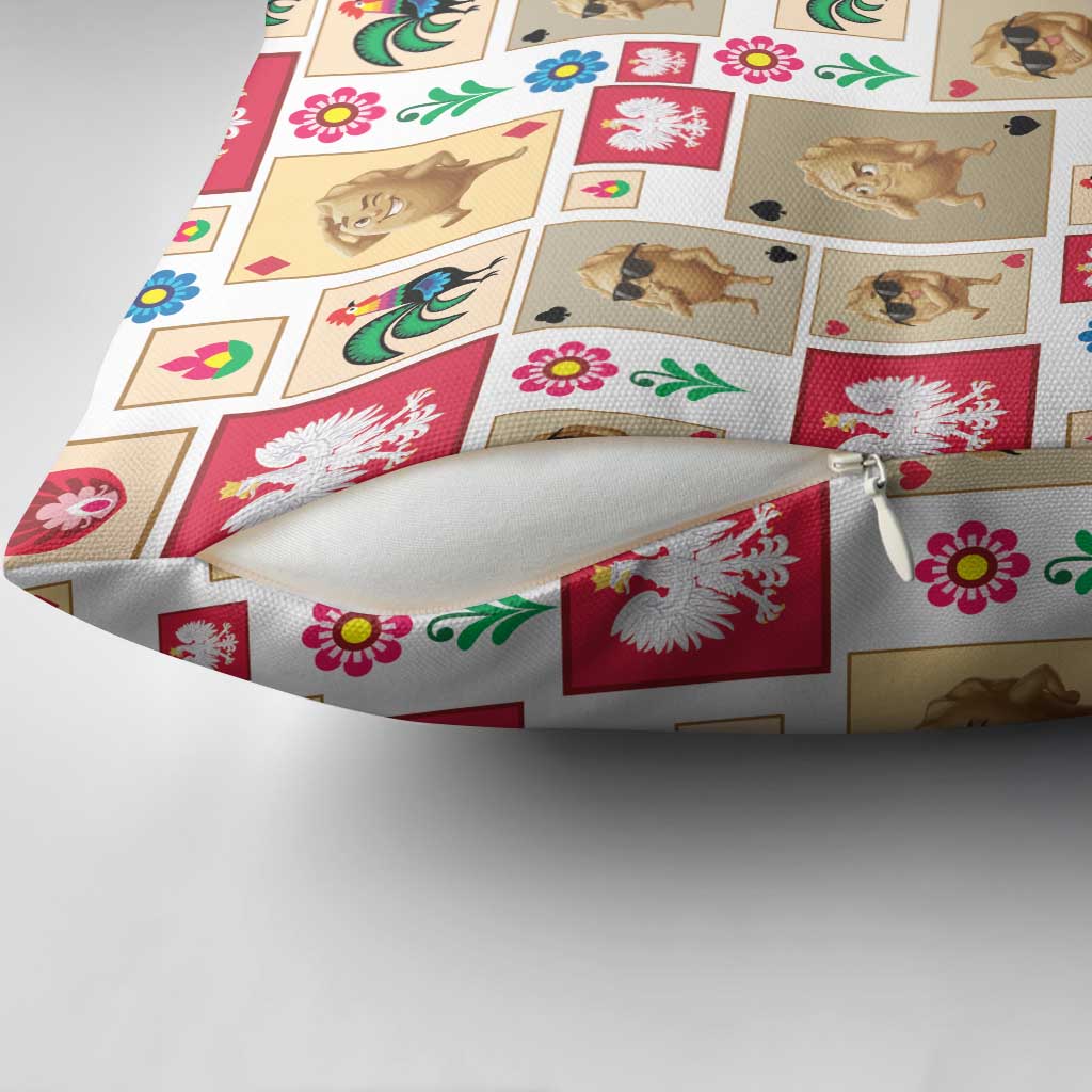 Poland Pillow Cover Pierogi Tysiac 1000
