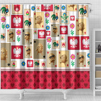 Poland Shower Curtain Pierogi Tysiac 1000