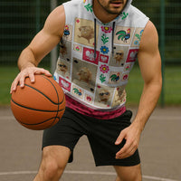 Poland Sleeveless Hoodie Pierogi Tysiac 1000