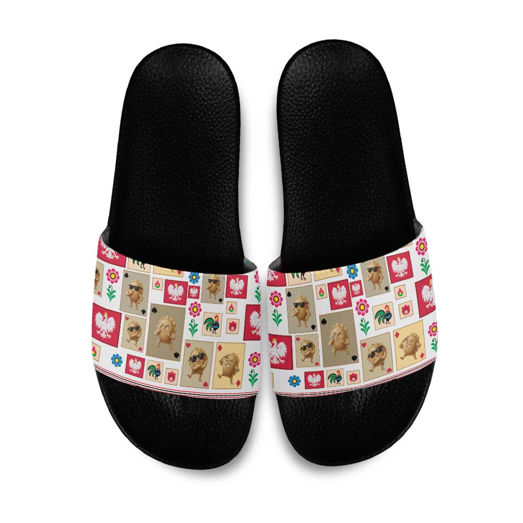 Poland Slide Sandals Pierogi Tysiac 1000