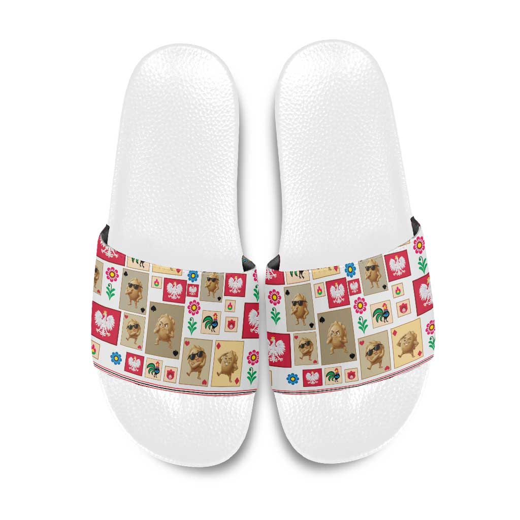 Poland Slide Sandals Pierogi Tysiac 1000