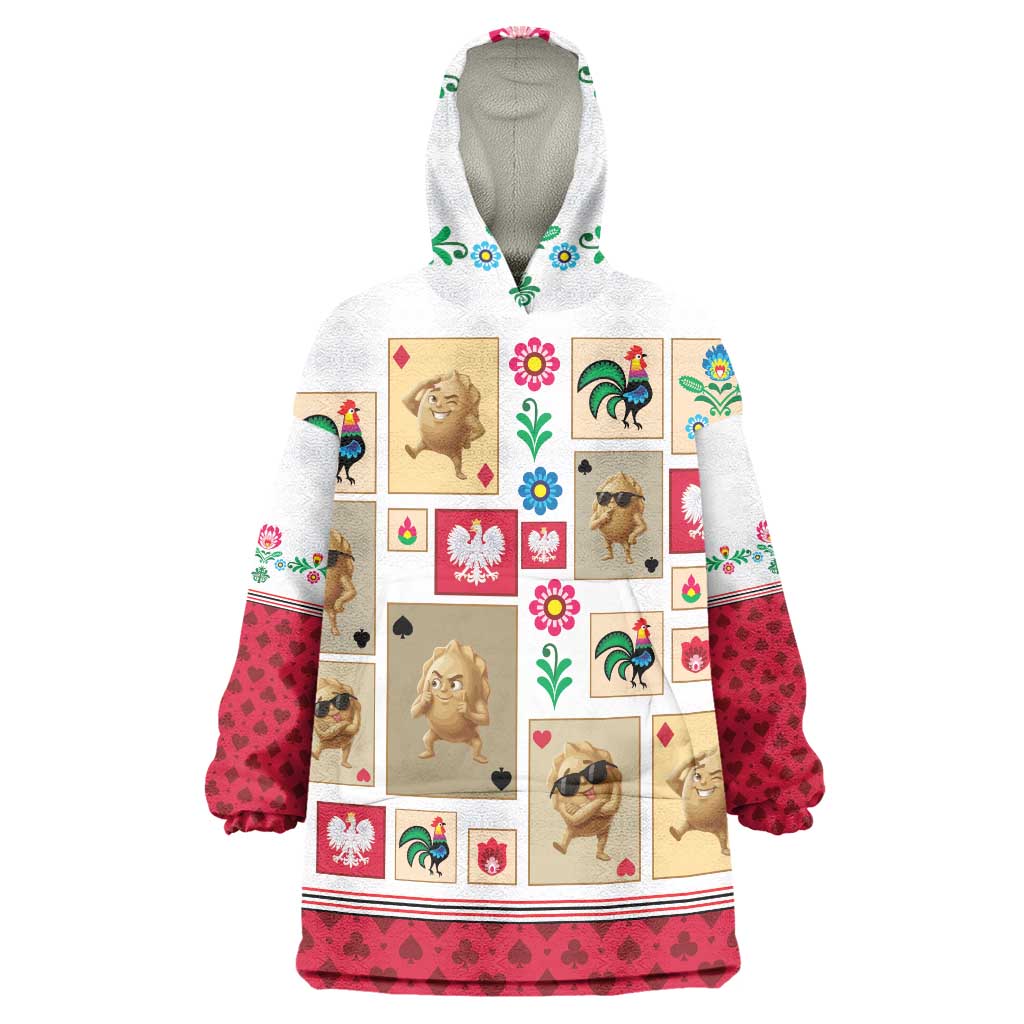 Poland Wearable Blanket Hoodie Pierogi Tysiac 1000