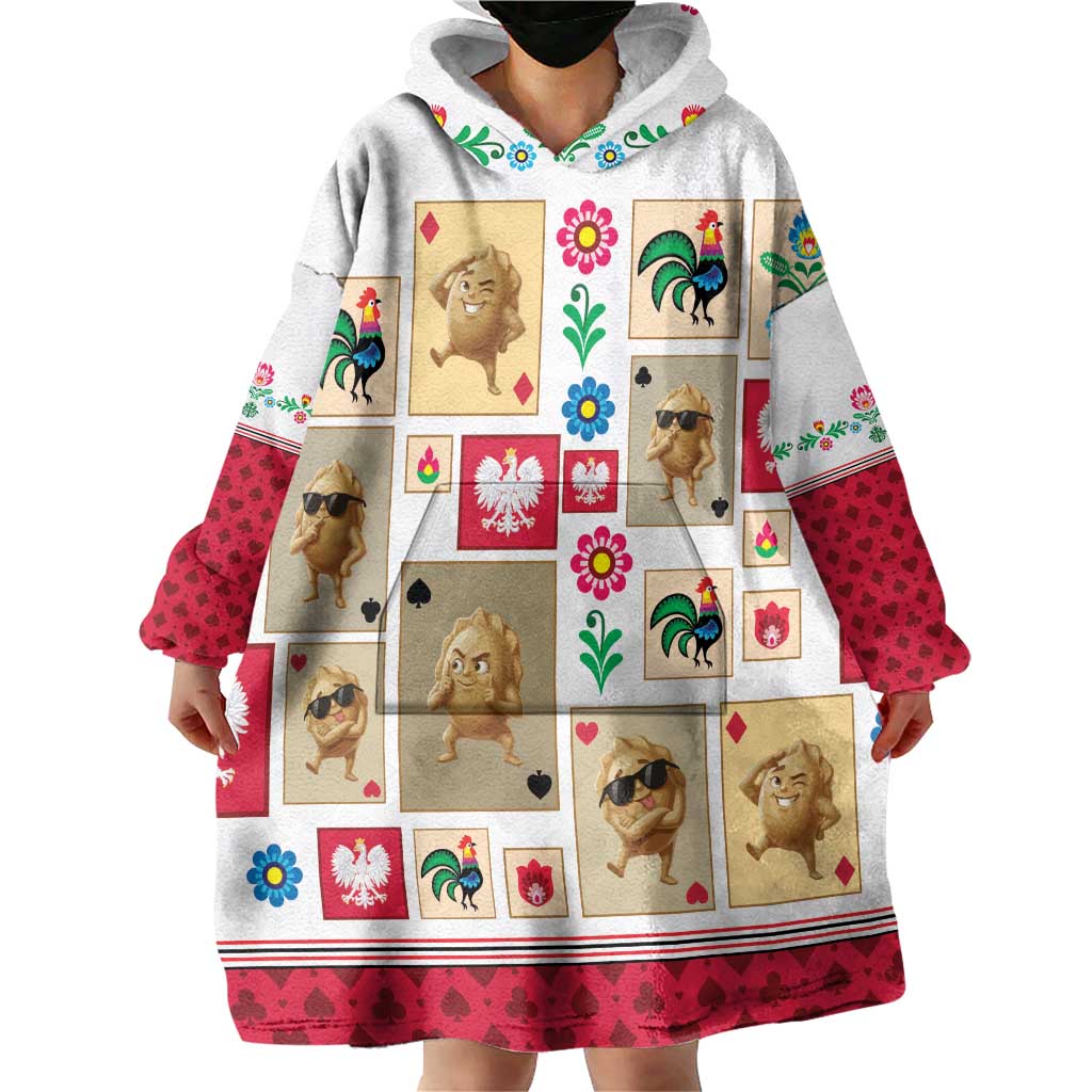 Poland Wearable Blanket Hoodie Pierogi Tysiac 1000