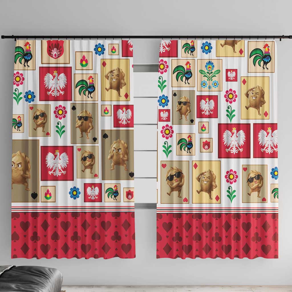 Poland Window Curtain Pierogi Tysiac 1000