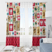 Poland Window Curtain Pierogi Tysiac 1000