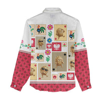 Poland Women Casual Shirt Pierogi Tysiac 1000