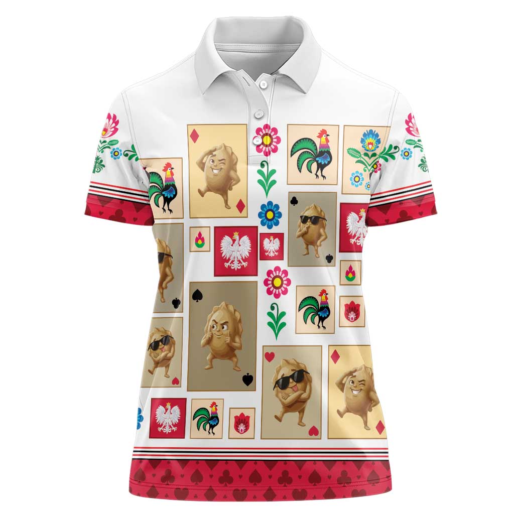 Poland Women Polo Shirt Pierogi Tysiac 1000