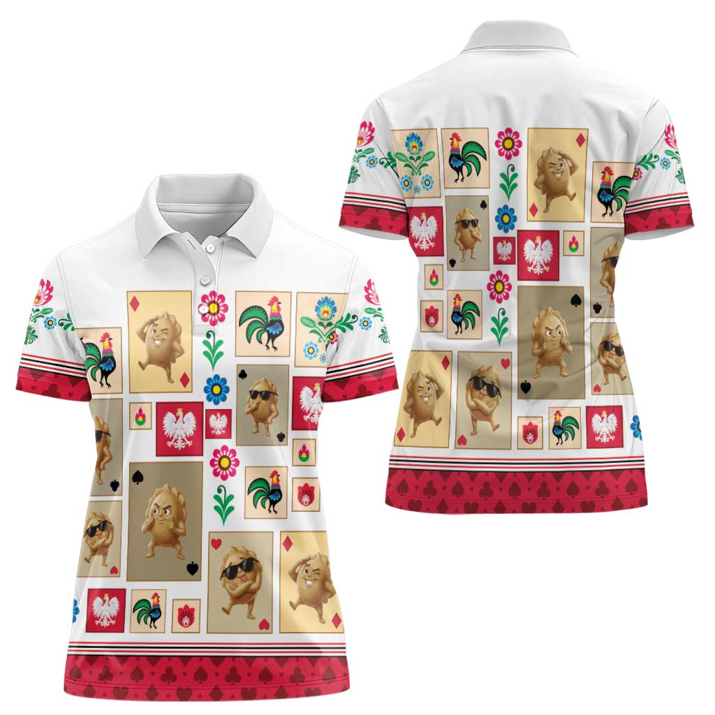 Poland Women Polo Shirt Pierogi Tysiac 1000