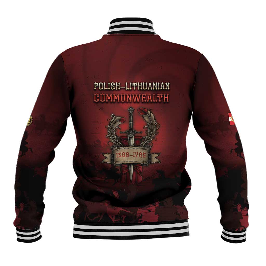 Polish Lithuanian Commonwealth Baseball Jacket Winged Hussar Warrior Battle Of Vienna