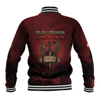 Polish Lithuanian Commonwealth Baseball Jacket Winged Hussar Warrior Battle Of Vienna