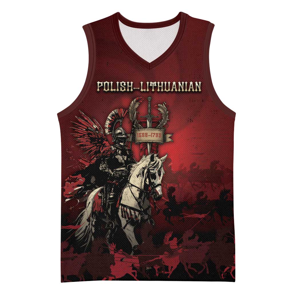 Polish Lithuanian Commonwealth Basketball Jersey Winged Hussar Warrior Battle Of Vienna