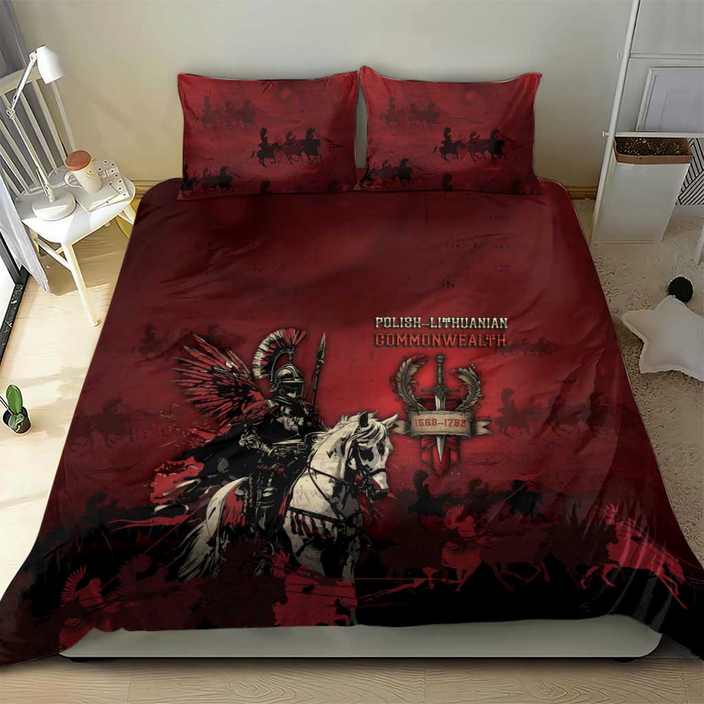 Polish Lithuanian Commonwealth Bedding Set Winged Hussar Warrior Battle Of Vienna