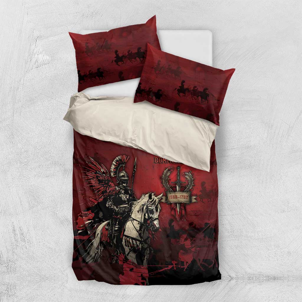 Polish Lithuanian Commonwealth Bedding Set Winged Hussar Warrior Battle Of Vienna
