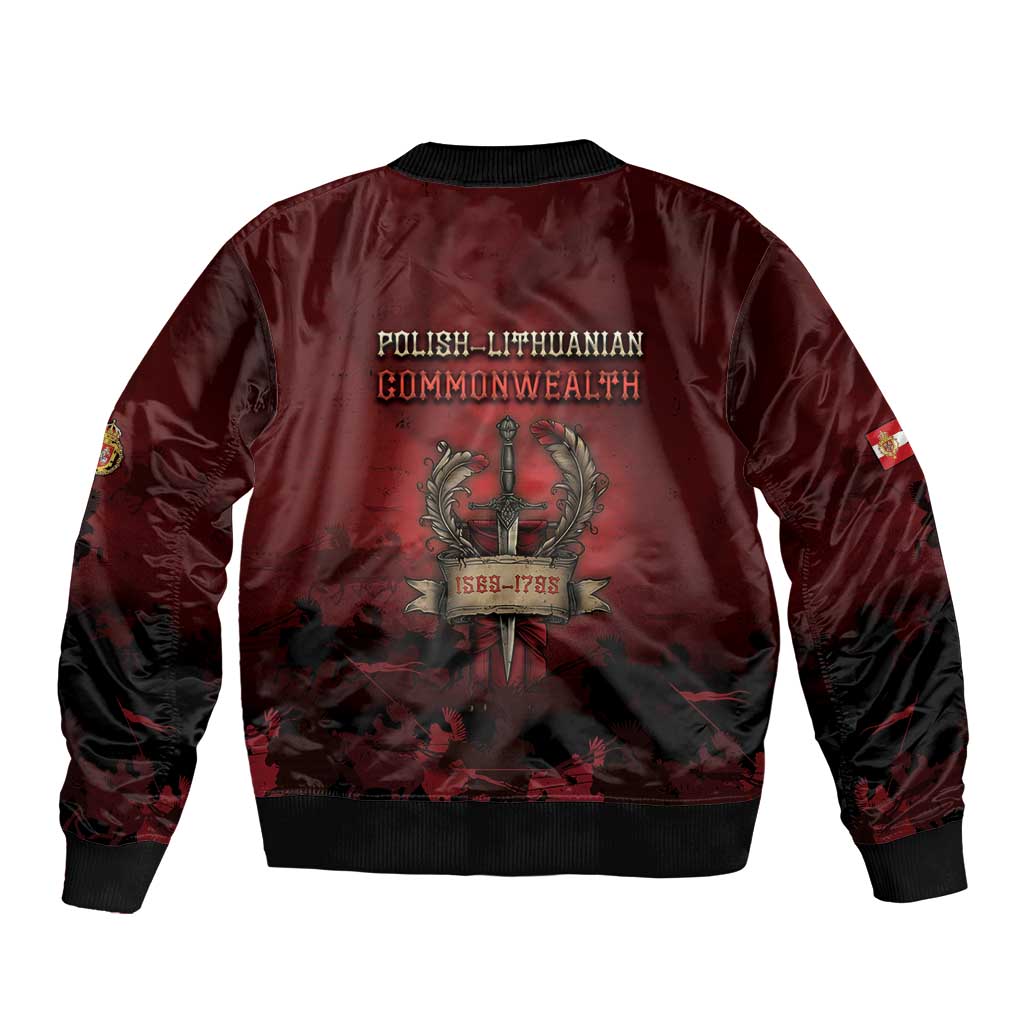 Polish Lithuanian Commonwealth Bomber Jacket Winged Hussar Warrior Battle Of Vienna
