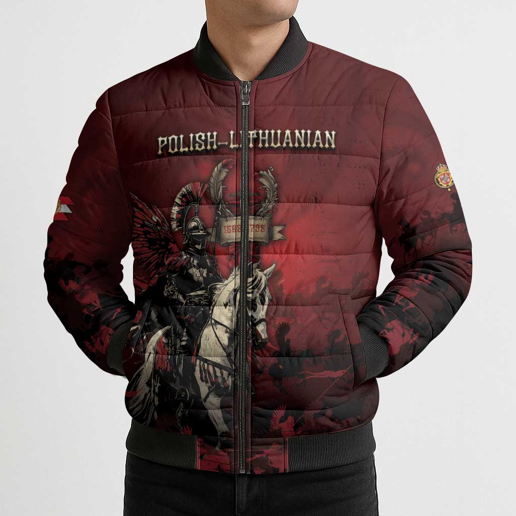 Polish Lithuanian Commonwealth Bomber Puffer Jacket Winged Hussar Warrior Battle Of Vienna