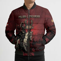 Polish Lithuanian Commonwealth Bomber Puffer Jacket Winged Hussar Warrior Battle Of Vienna