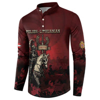 Polish Lithuanian Commonwealth Button Sweatshirt Winged Hussar Warrior Battle Of Vienna
