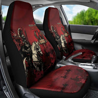 Polish Lithuanian Commonwealth Car Seat Cover Winged Hussar Warrior Battle Of Vienna