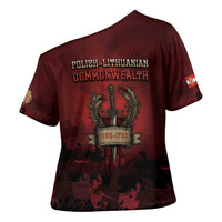 Polish Lithuanian Commonwealth Cross Shoulder Shirt Winged Hussar Warrior Battle Of Vienna