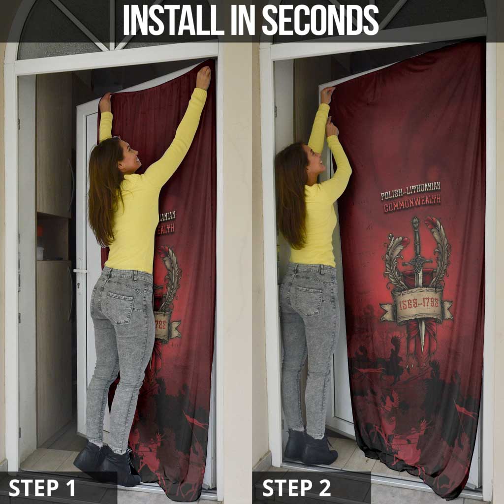 Polish Lithuanian Commonwealth Door Cover Winged Hussar Warrior Battle Of Vienna