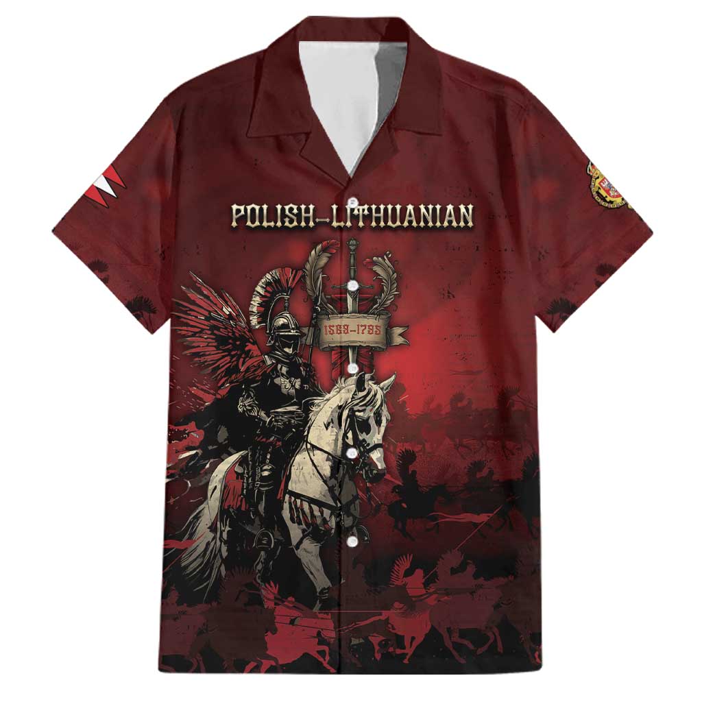 Polish Lithuanian Commonwealth Family Matching Mermaid Dress and Hawaiian Shirt Winged Hussar Warrior Battle Of Vienna