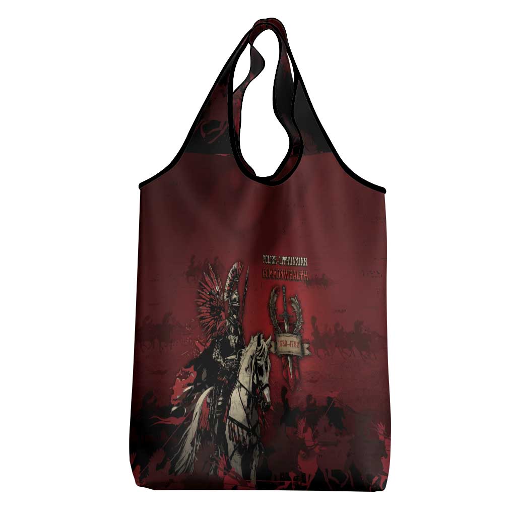 Polish Lithuanian Commonwealth Grocery Bag Winged Hussar Warrior Battle Of Vienna