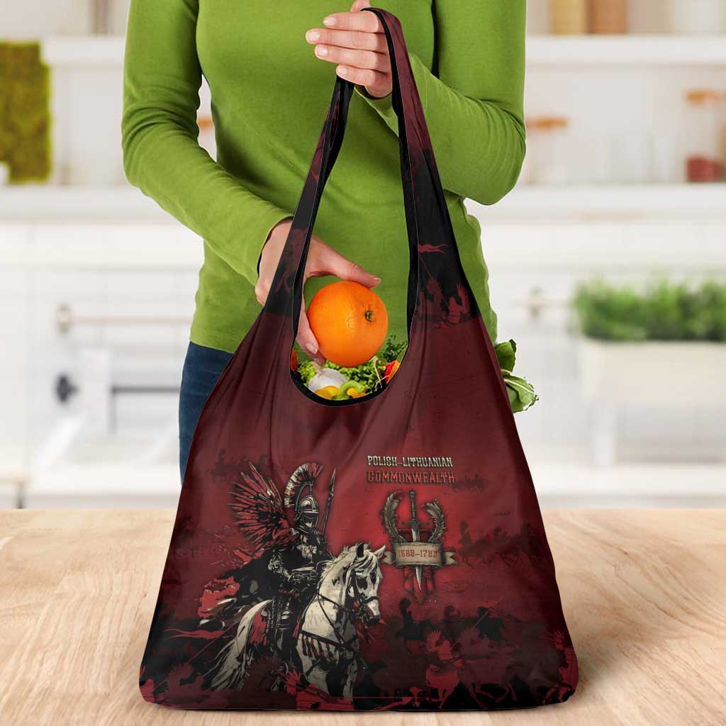 Polish Lithuanian Commonwealth Grocery Bag Winged Hussar Warrior Battle Of Vienna