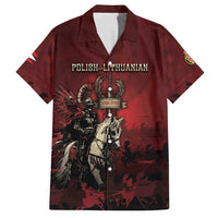 Polish Lithuanian Commonwealth Hawaiian Shirt Winged Hussar Warrior Battle Of Vienna