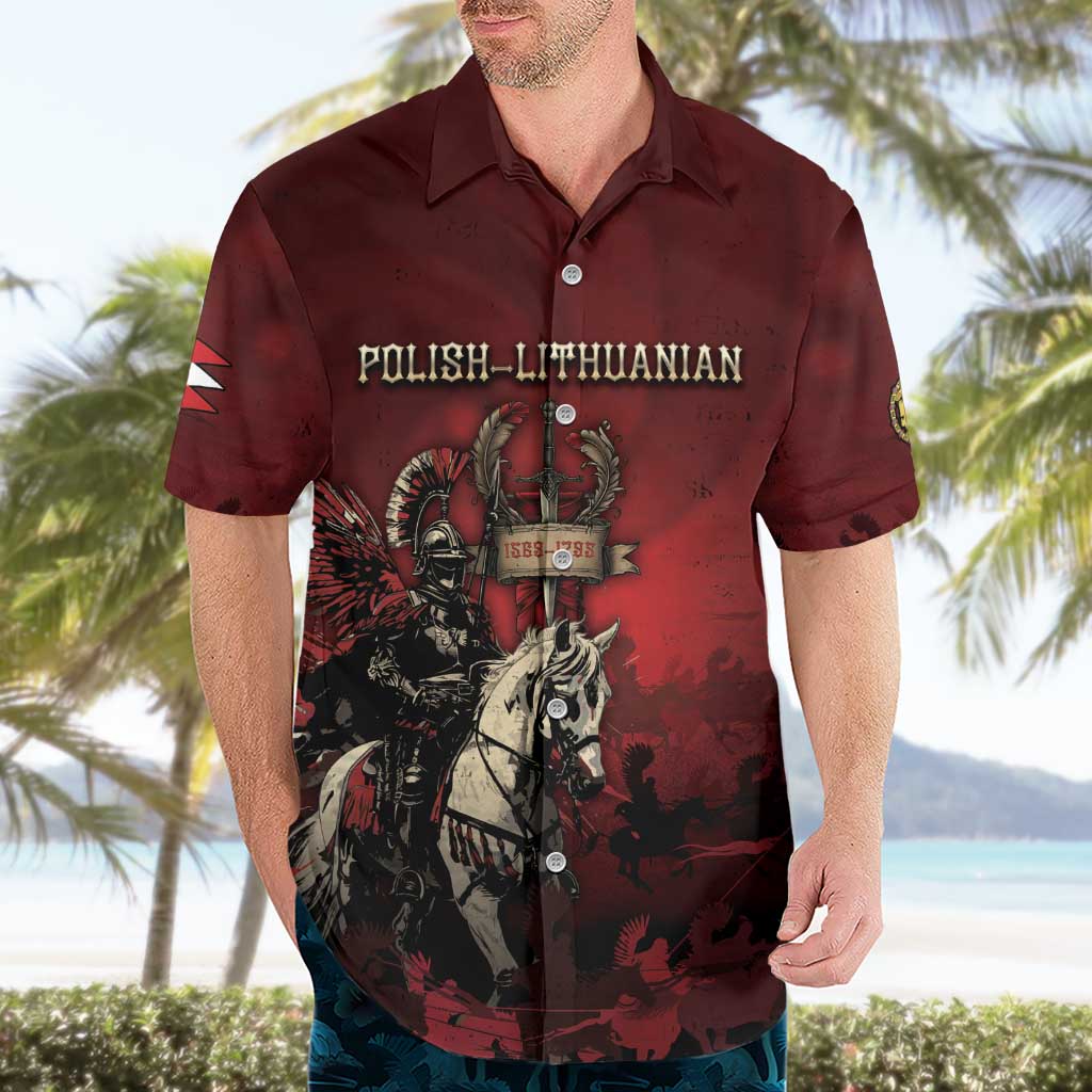 Polish Lithuanian Commonwealth Hawaiian Shirt Winged Hussar Warrior Battle Of Vienna