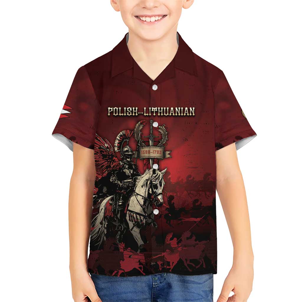 Polish Lithuanian Commonwealth Hawaiian Shirt Winged Hussar Warrior Battle Of Vienna