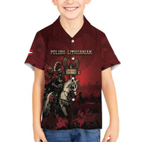 Polish Lithuanian Commonwealth Hawaiian Shirt Winged Hussar Warrior Battle Of Vienna