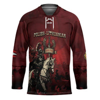 Polish Lithuanian Commonwealth Hockey Jersey Winged Hussar Warrior Battle Of Vienna