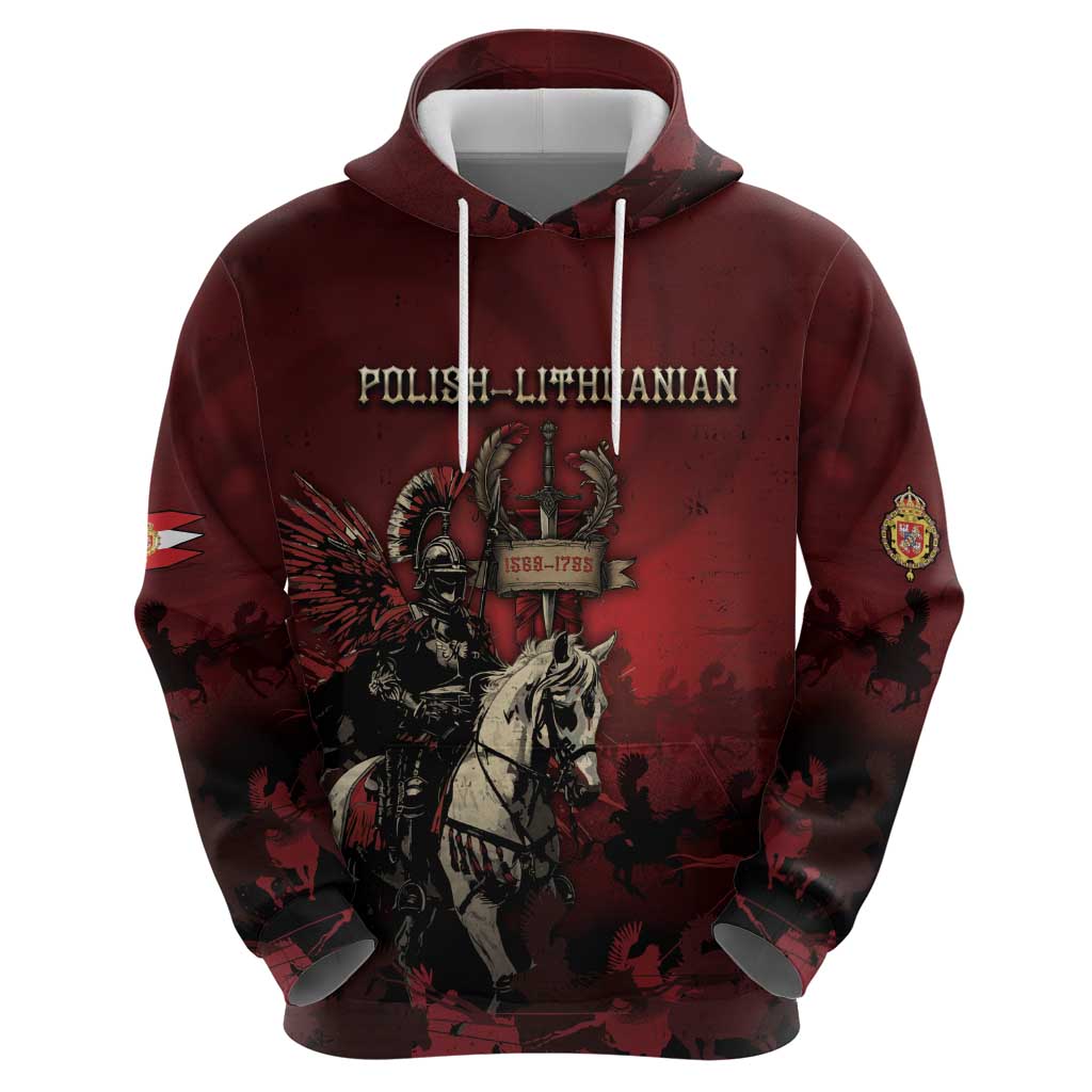 Polish Lithuanian Commonwealth Hoodie Winged Hussar Warrior Battle Of Vienna