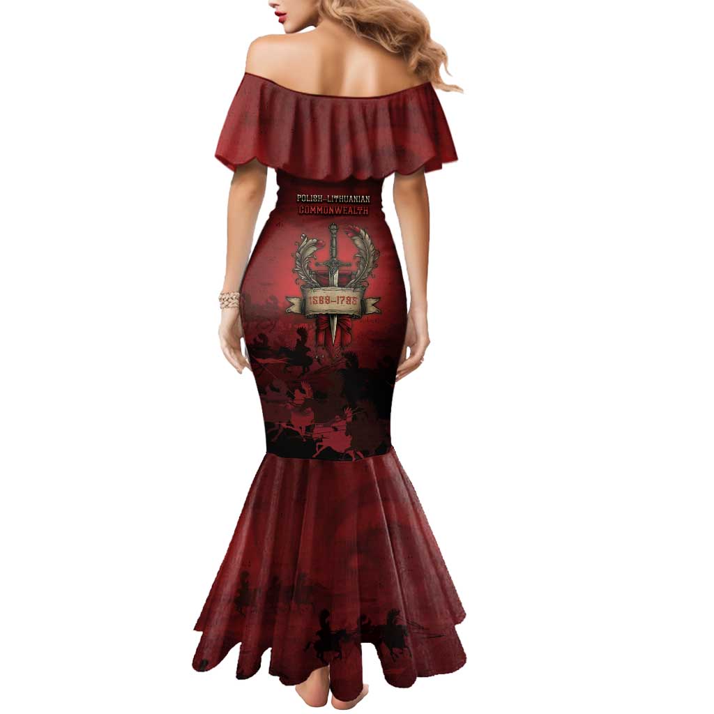 Polish Lithuanian Commonwealth Mermaid Dress Winged Hussar Warrior Battle Of Vienna
