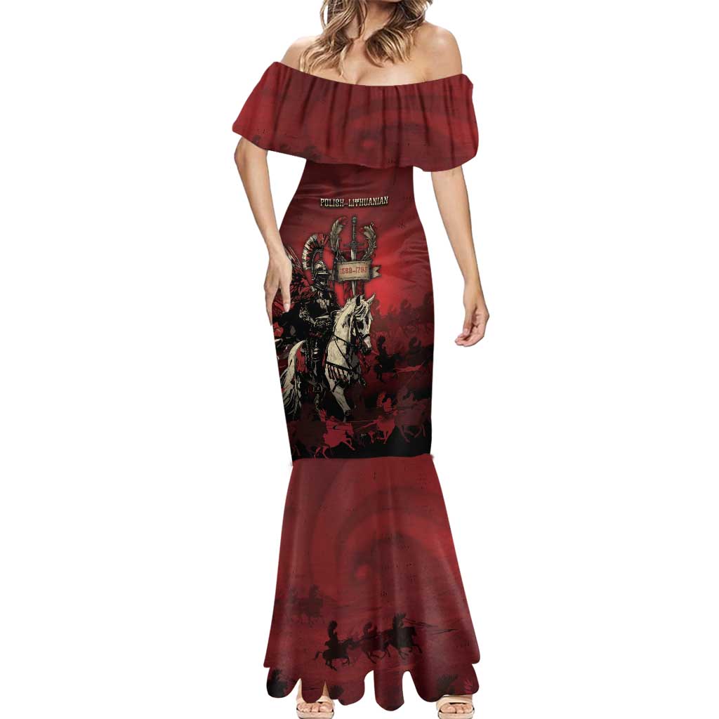 Polish Lithuanian Commonwealth Mermaid Dress Winged Hussar Warrior Battle Of Vienna