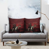 Polish Lithuanian Commonwealth Pillow Cover Winged Hussar Warrior Battle Of Vienna