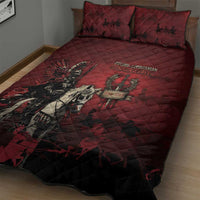 Polish Lithuanian Commonwealth Quilt Bed Set Winged Hussar Warrior Battle Of Vienna